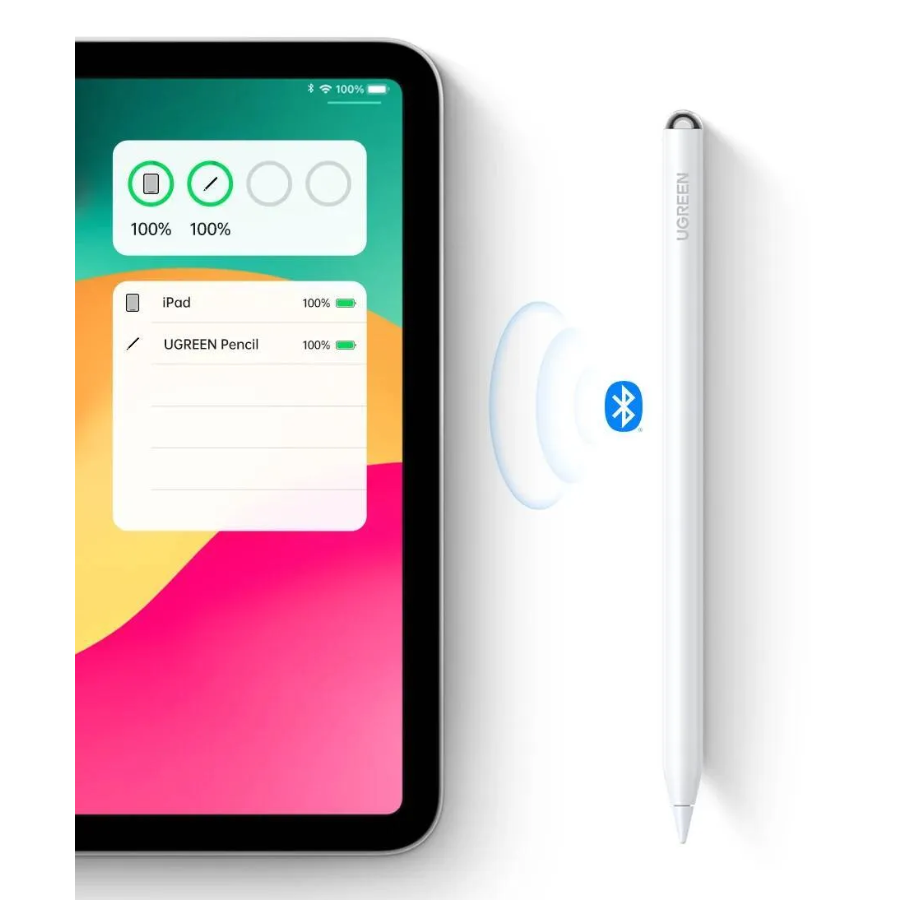 Lápiz óptico Ugreen para Apple, carga inalámbrica magnética Bluetooth